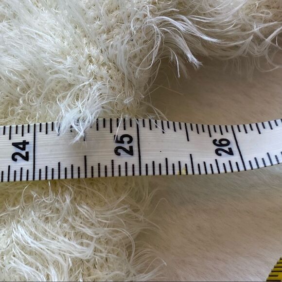 Jolibel Cream Open Front Cardigan Size Medium - Picture 7 of 9